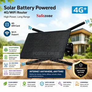 4g Battery Powered Universal Solar Wifi Router