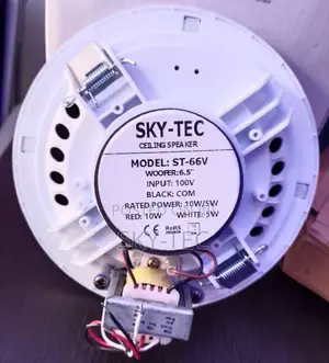 Sky-Tec 10watts Passive 6.5inches Frameless Ceiling Speaker