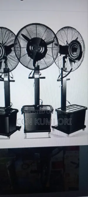 MKT 26-Inch Industrial Mist Standing Fan