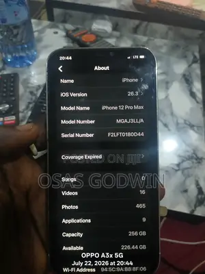 Apple iPhone 12 Pro Max 256 GB White