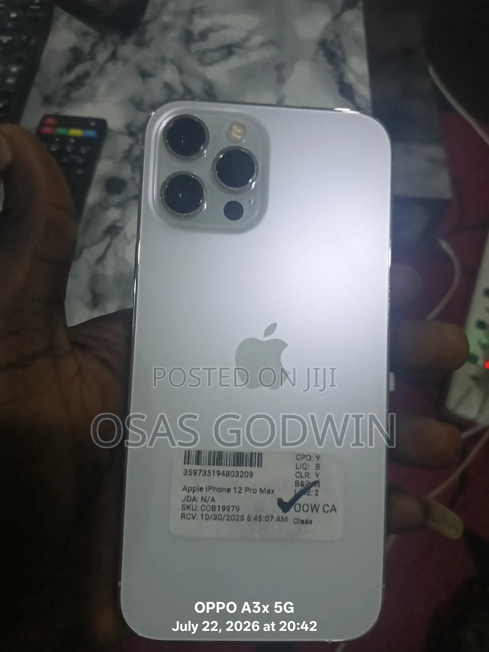 Apple iPhone 12 Pro Max 256 GB White