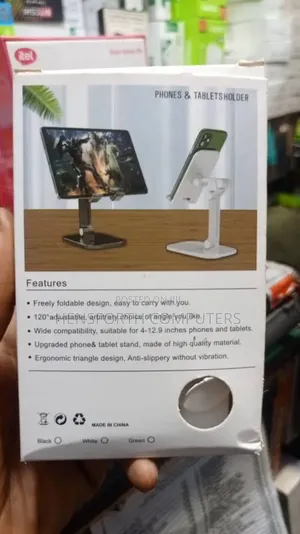 Foldable and Adjustable Phone Desktop