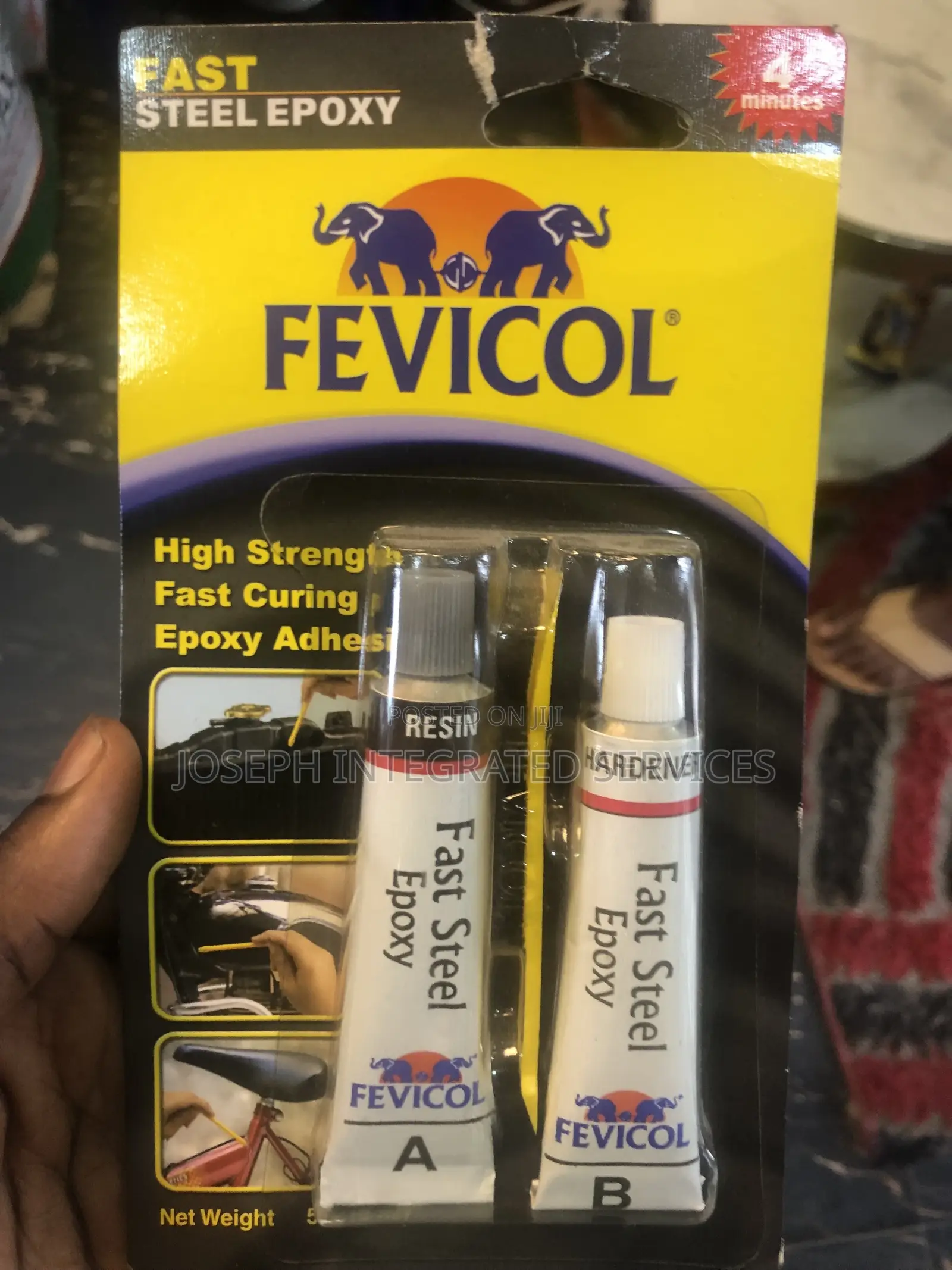 Fevicol Fast Steel Epoxy, a Two-Component Adhesive