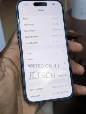 Apple iPhone 16 128 GB Blue