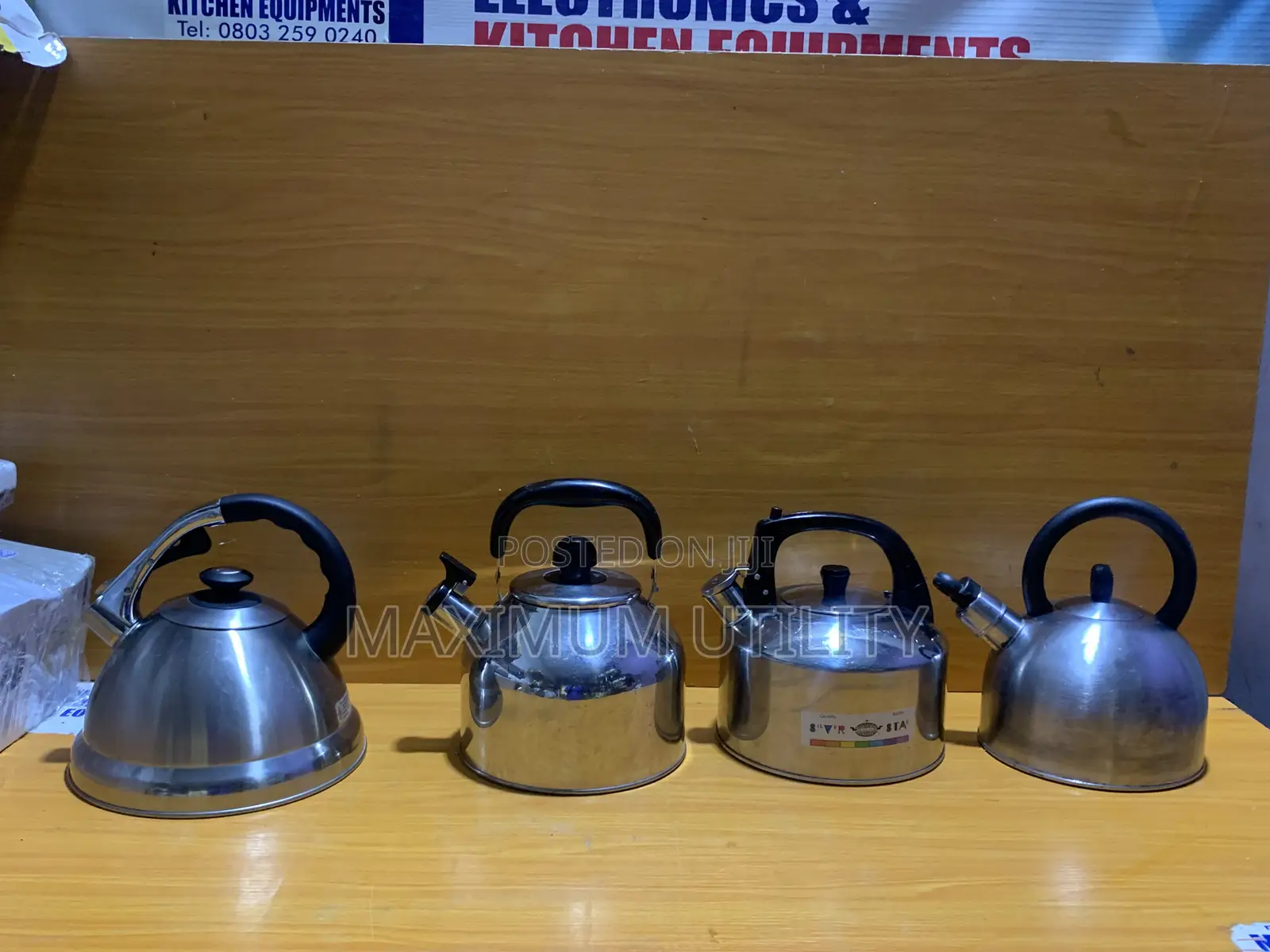 3 Liters Induction UK Used Whistle Kettle