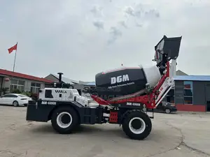 DGM Mobile Selfloader Concrete Mixer 4 Cubic