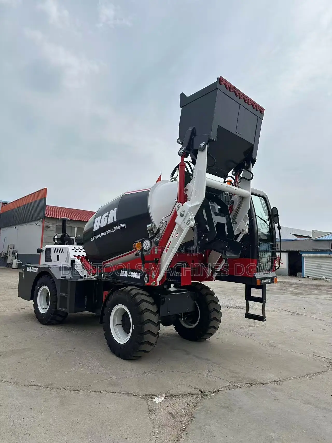 DGM Mobile Selfloader Concrete Mixer 4 Cubic