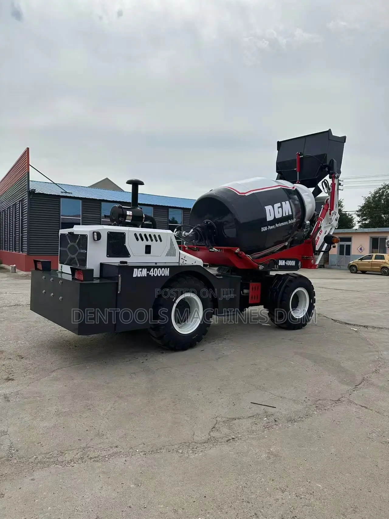 DGM Mobile Selfloader Concrete Mixer 4 Cubic