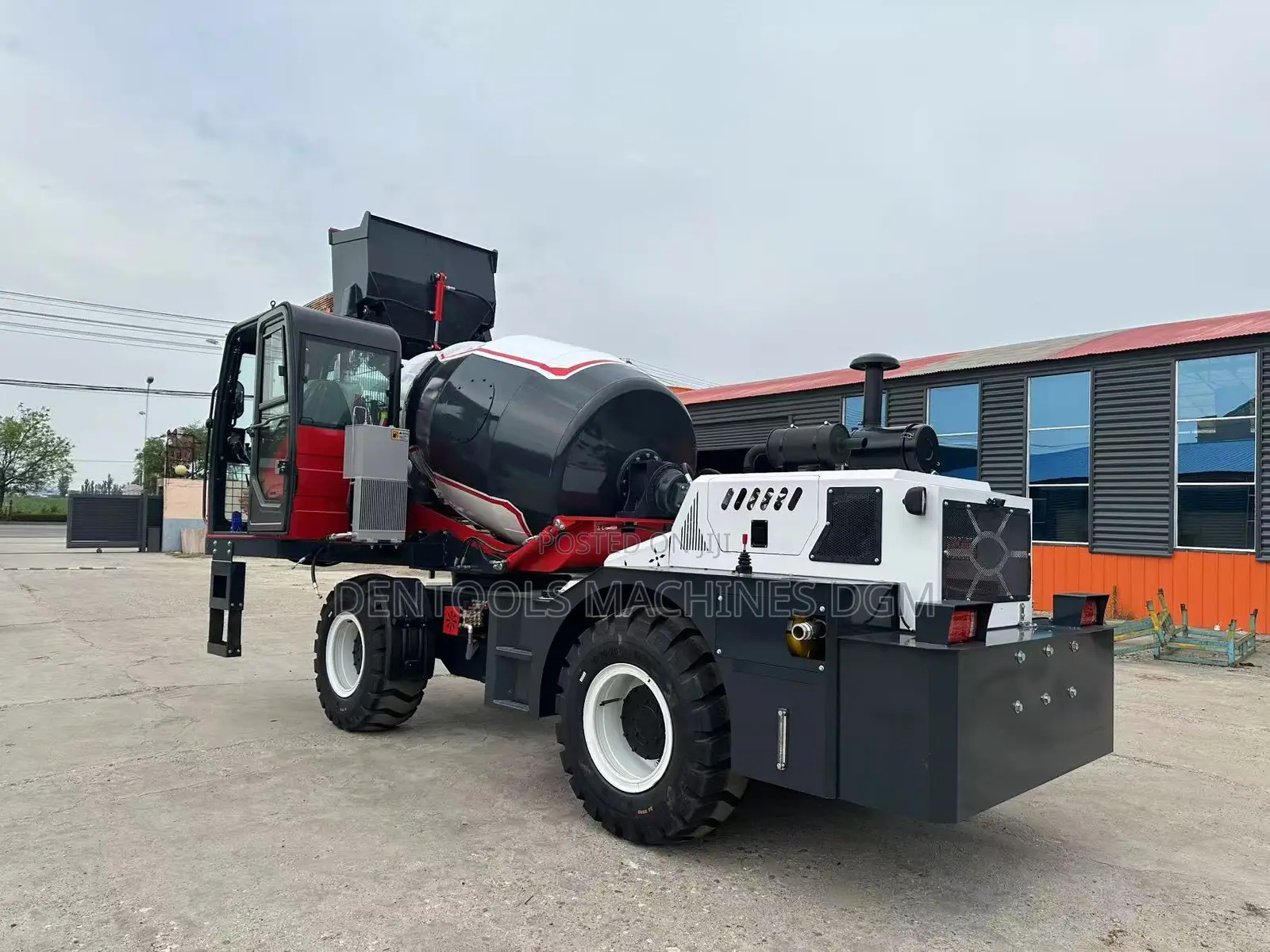 DGM Mobile Selfloader Concrete Mixer 4 Cubic
