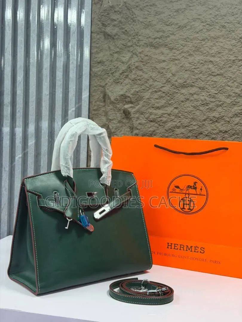 Women's Luxury Structured Leather Top-Handle Handbag Collection