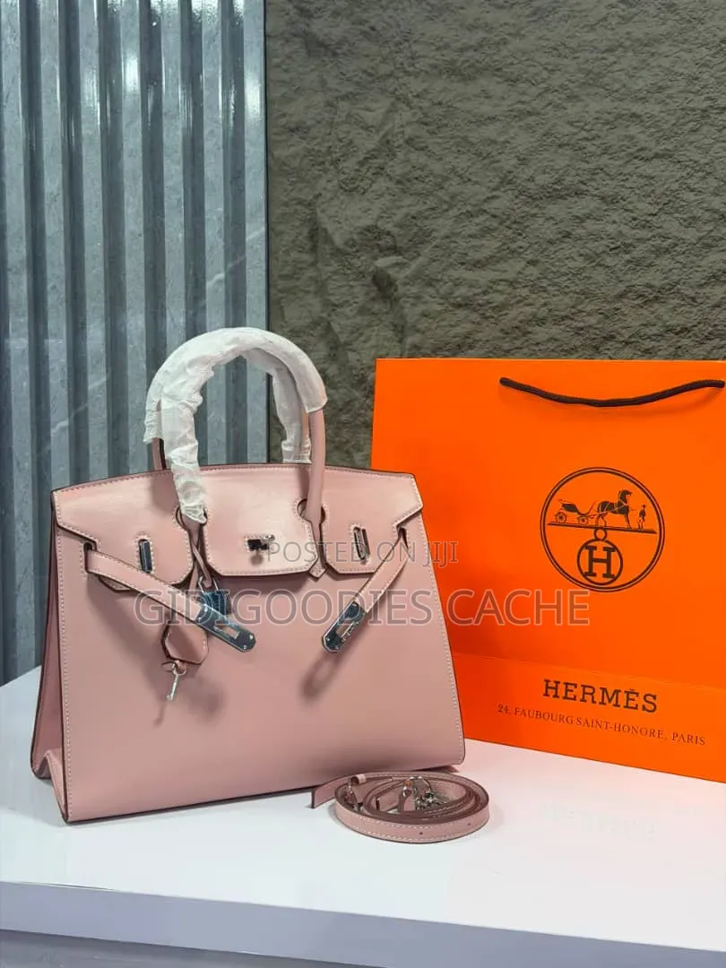 Women's Luxury Structured Leather Top-Handle Handbag Collection