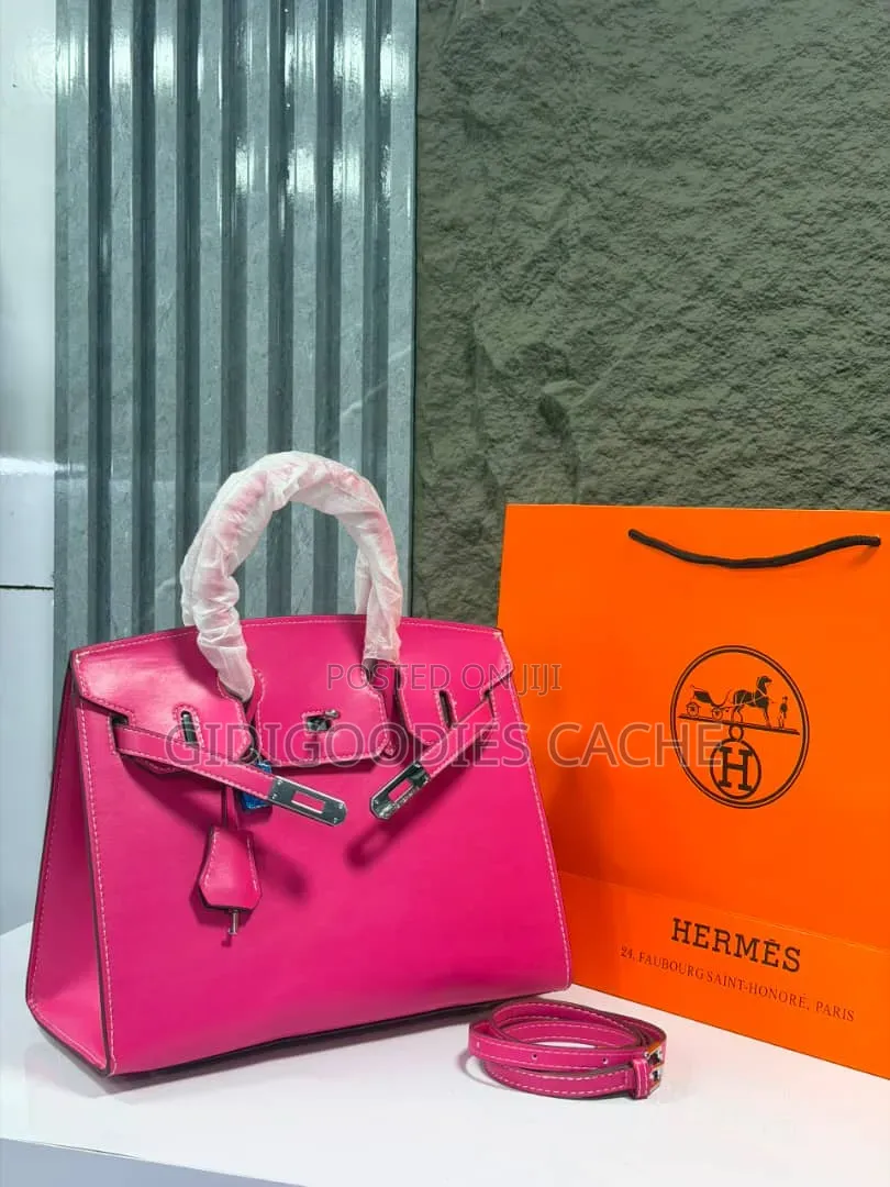 Women's Luxury Structured Leather Top-Handle Handbag Collection