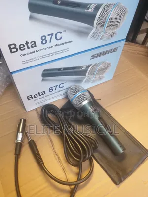 Original Shure Beta 87C Wired Microphone