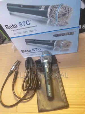Original Shure Beta 87C Wired Microphone