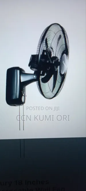 Century 18-Inch Rechargeable Wall Fan