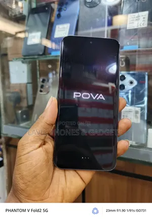 New Tecno Pova Slim 5G 256 GB Black