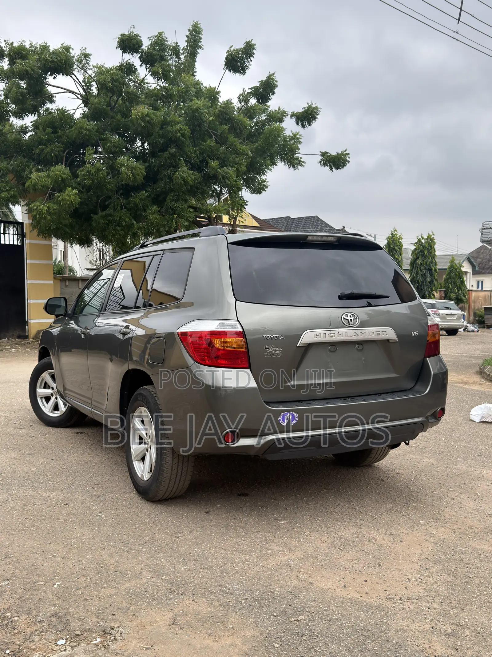Toyota Highlander 2008 Gray