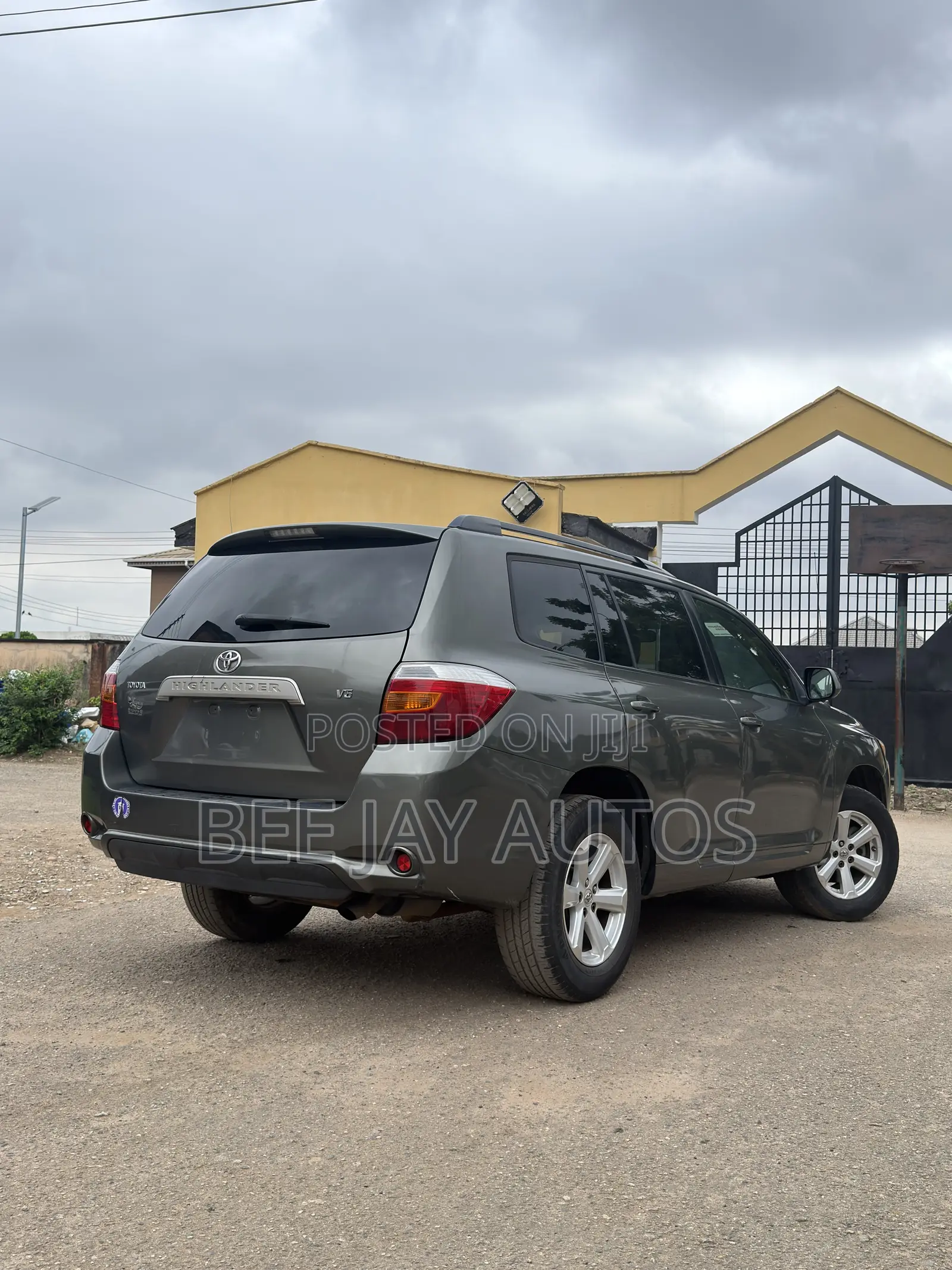 Toyota Highlander 2008 Gray