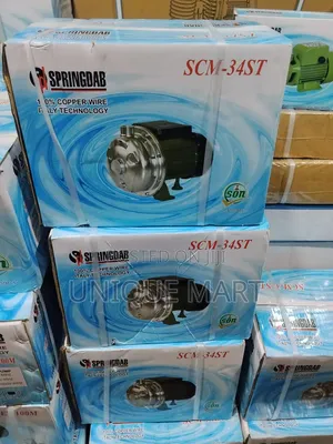 1.5Hp Stainless Head Surface Water Pump. Springdab. 100% Copper Coil