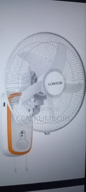 Lontor 16-Inch Rechargeable Fan With Remote ,AC/Dc