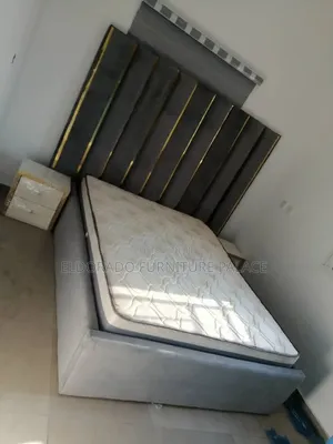 Stylish King Size Full Padded Bedframe