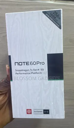 New Infinix Note 60 Pro 256 GB Gray