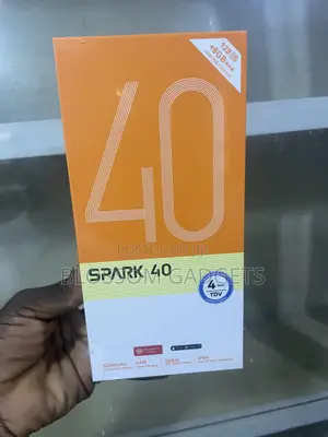 New Tecno Spark 40 256 GB Black