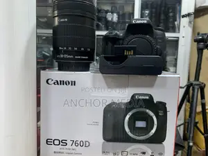 Canon 760D With 18-135mm Lens +Accessories