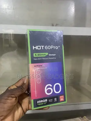 New Infinix Hot 60 Pro+ 256 GB Silver