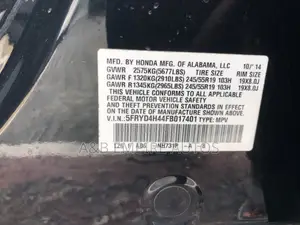 Acura MDX 2015 Black