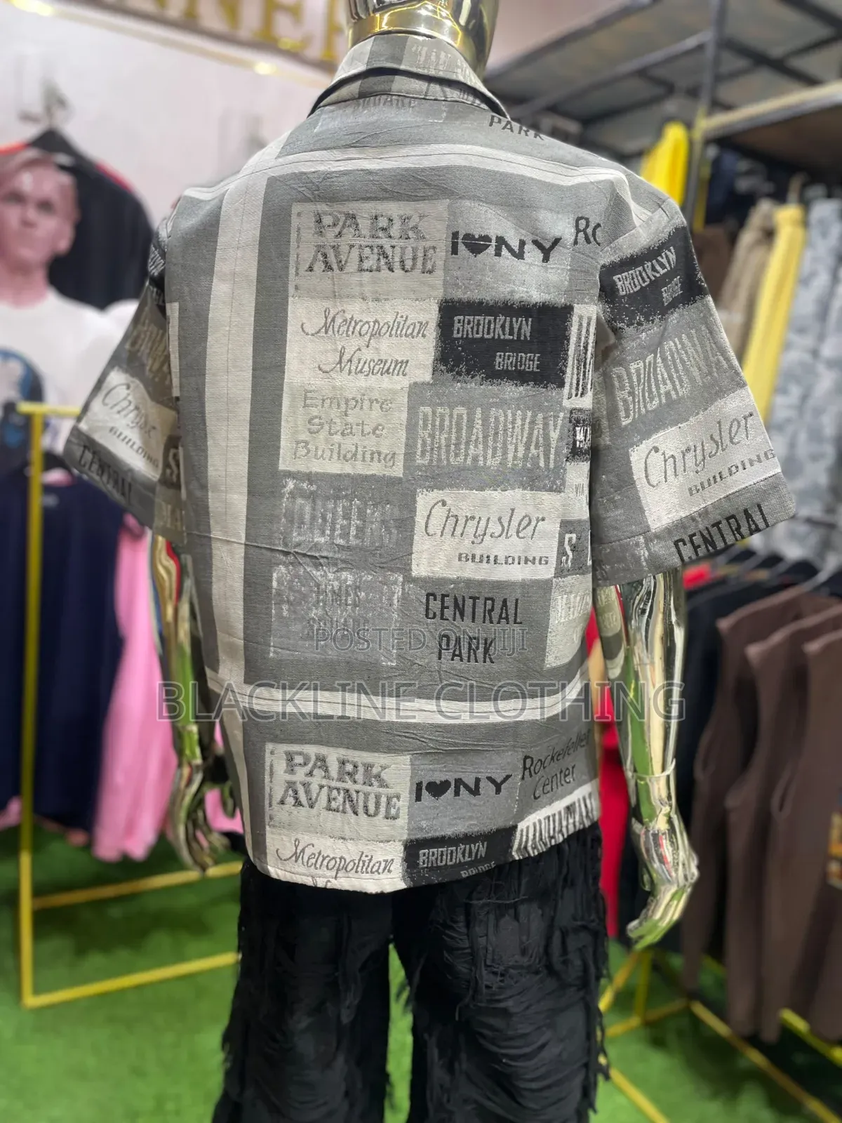 Grey Designed Jacket