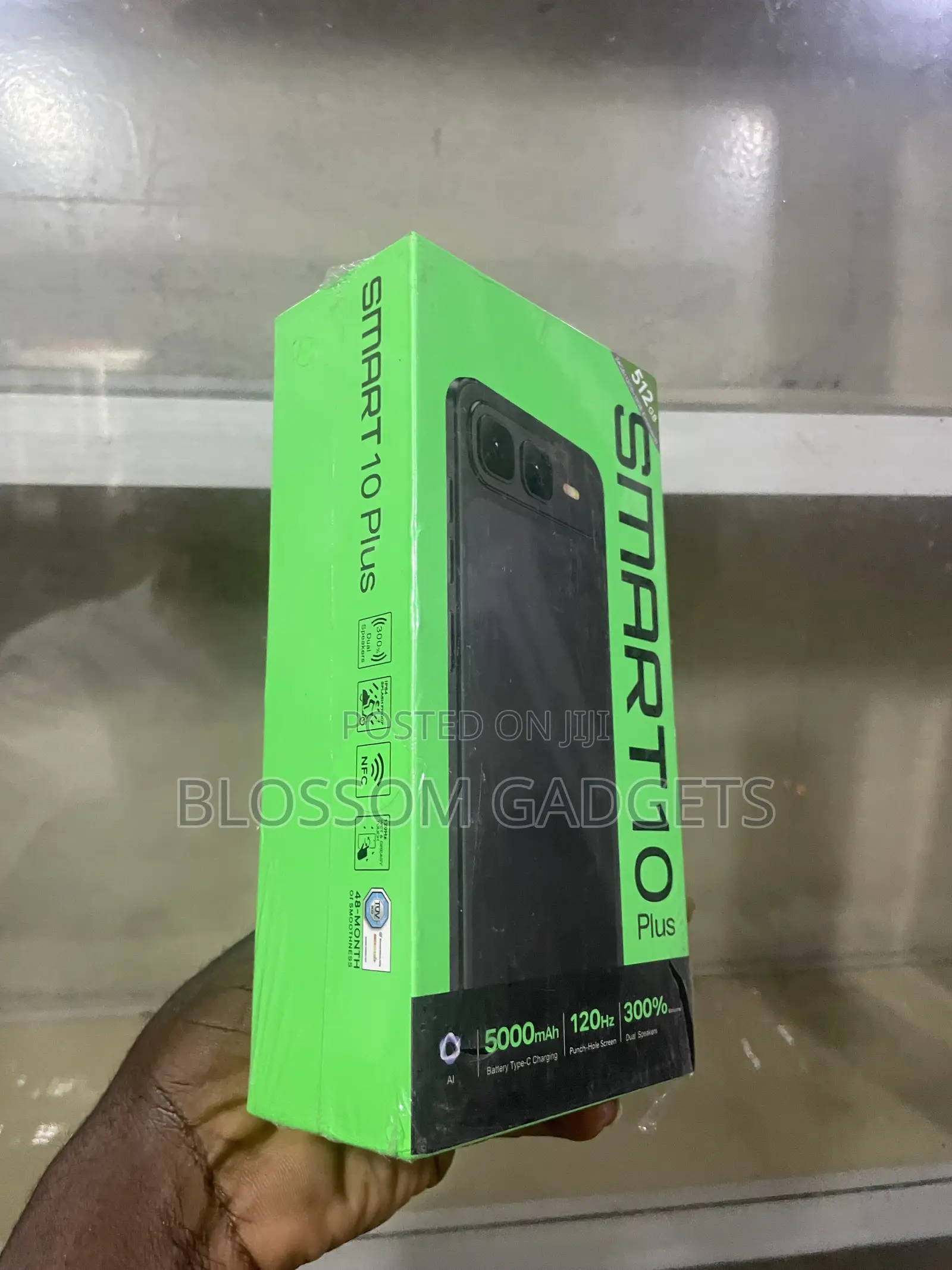 New Infinix Smart 10 Plus 128 GB Black