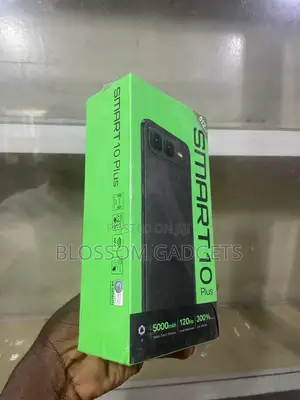 New Infinix Smart 10 Plus 128 GB Black