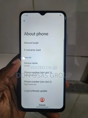 Itel A06 32 GB Black