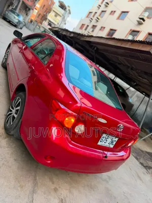 Toyota Corolla 2009 Red