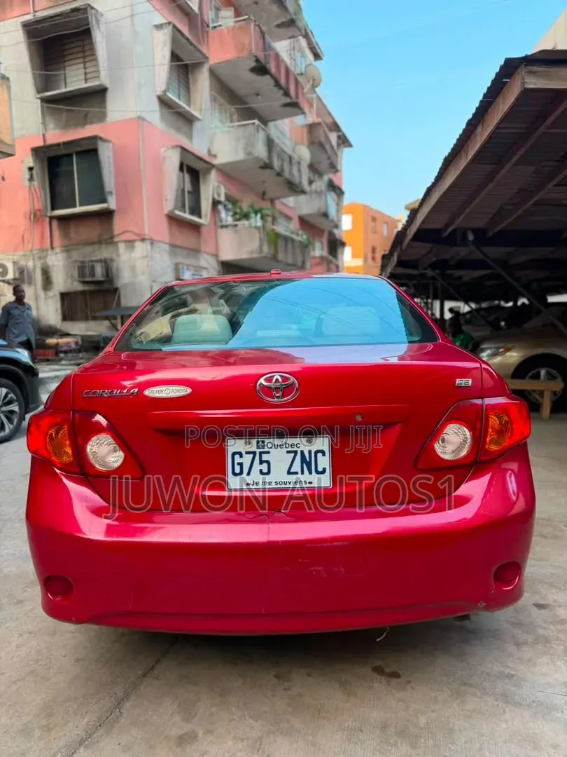 Toyota Corolla 2009 Red