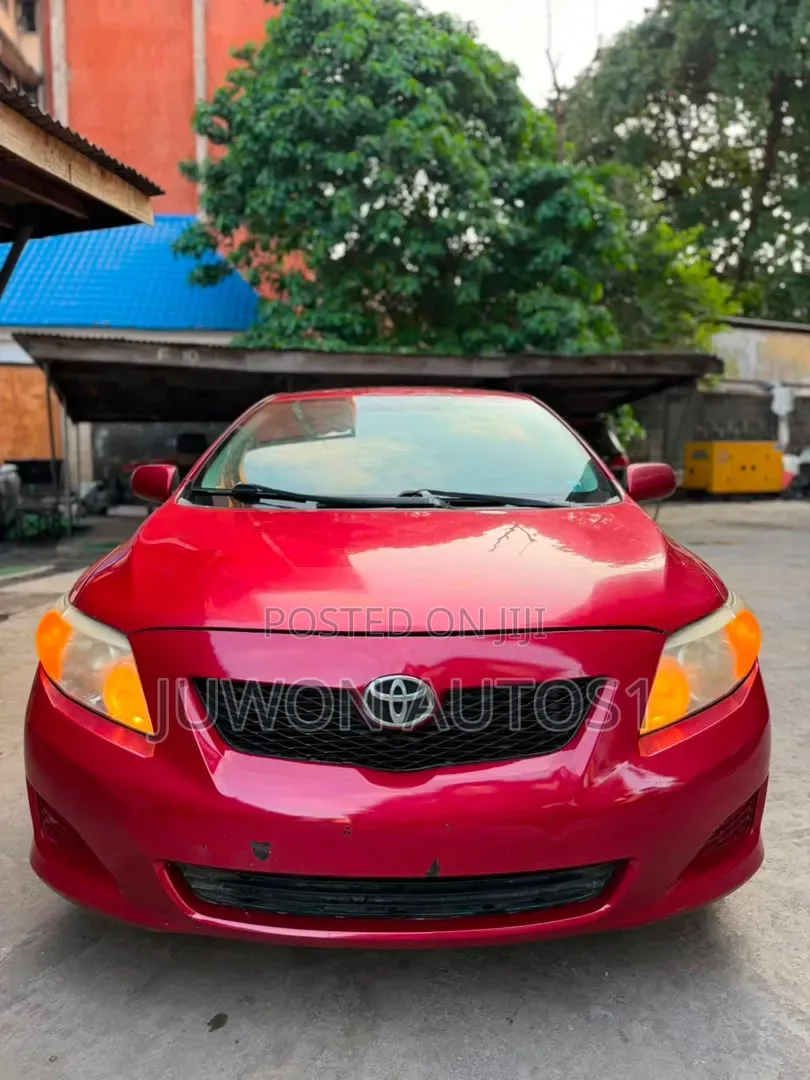 Toyota Corolla 2009 Red