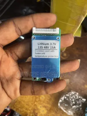 Lithium 3.7v 13s 48v 15a BMS