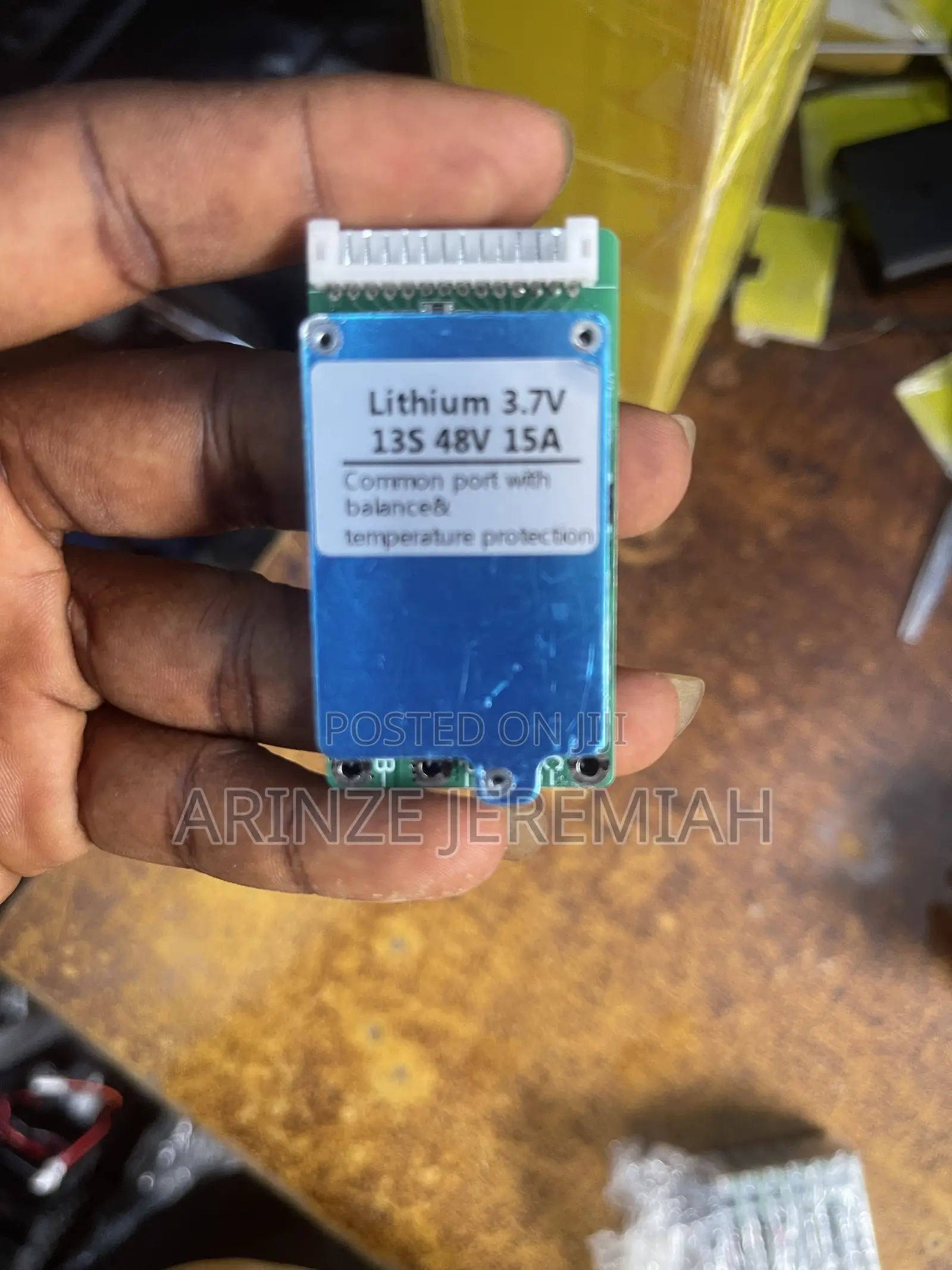Lithium 3.7v 13s 48v 15a BMS