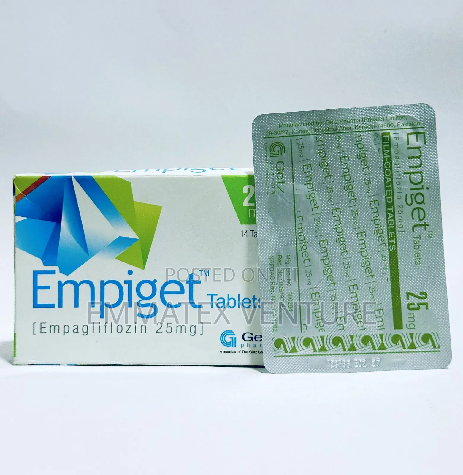 Empiget Tablet 25mg