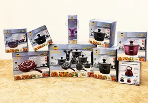 HausRoland 20-Piece Non-Stick Granite Cookware Set
