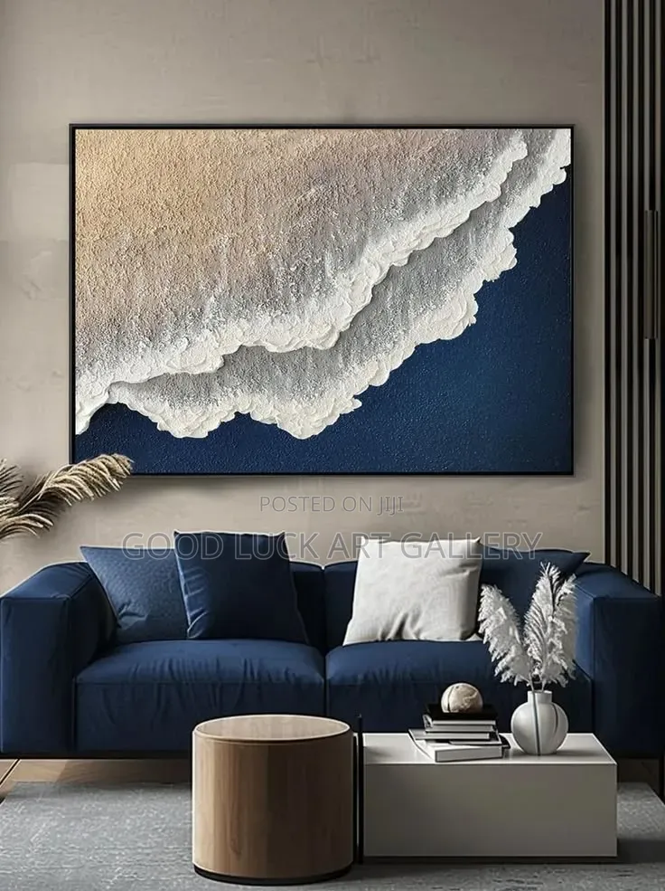 Modern Wave Canvas Art