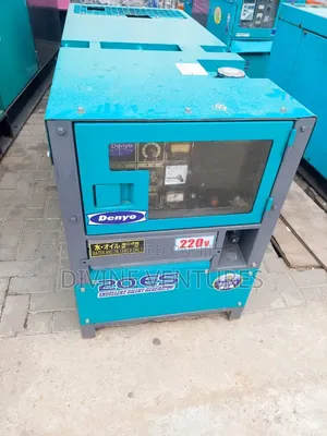 20kva Denyo Japan Fairly Used Soundproof Generator