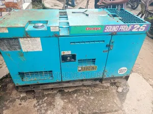 20kva Denyo Japan Fairly Used Soundproof Generator