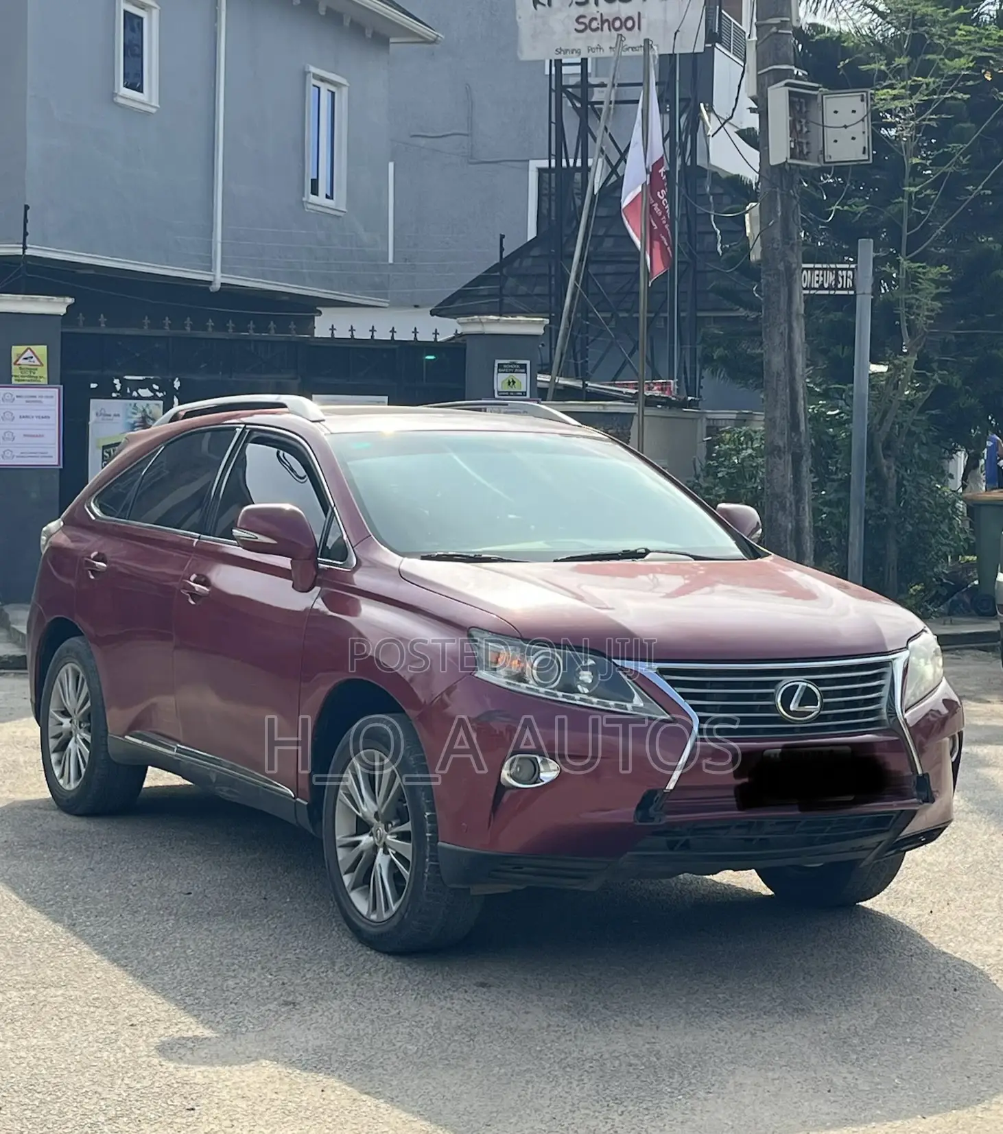 Lexus RX 350 AWD 2013 Red
