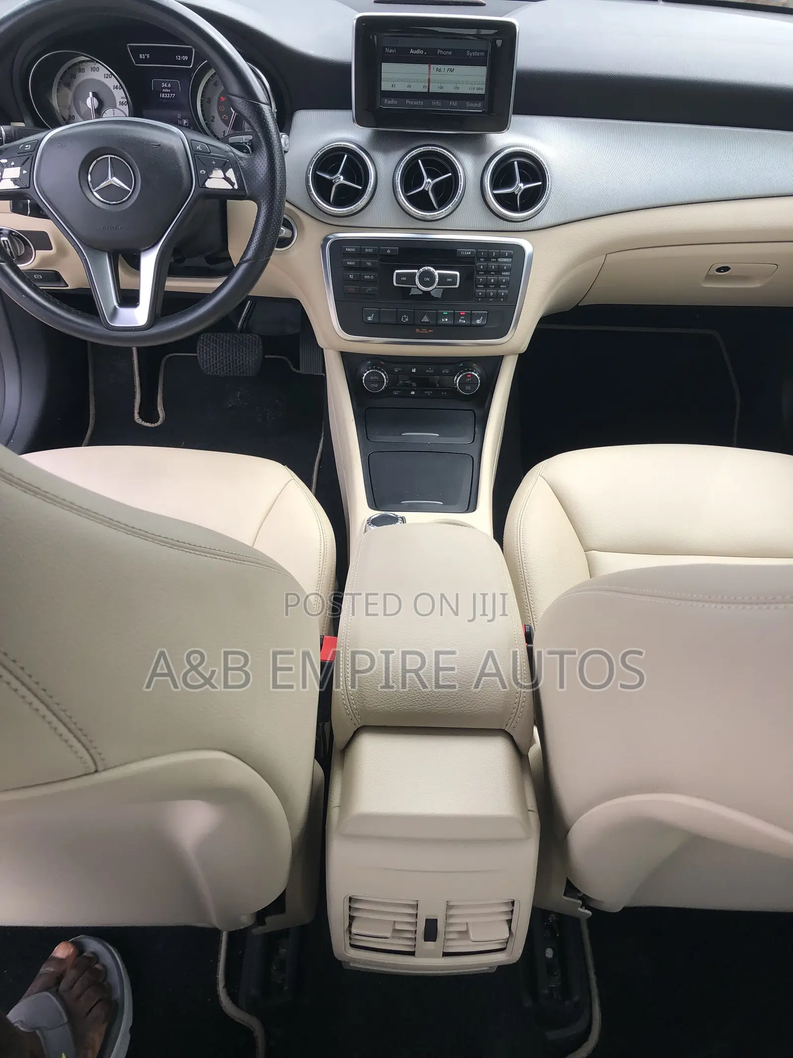 Mercedes-Benz CLA-Class 2014 White