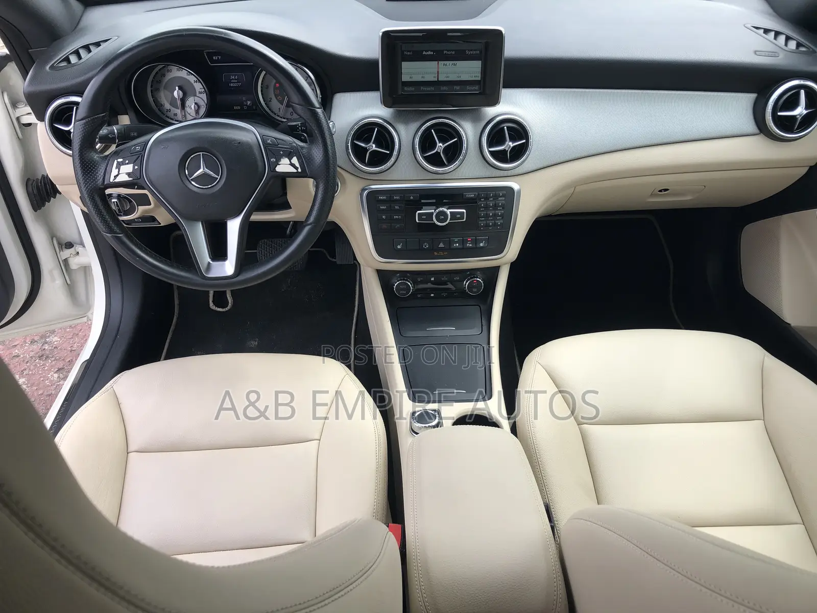 Mercedes-Benz CLA-Class 2014 White