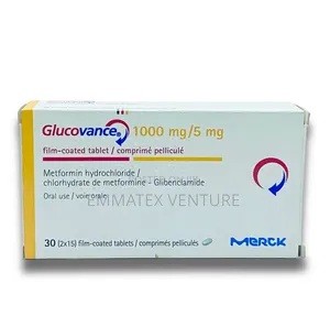 Glucovance 1000mg/5mg Tablet X30