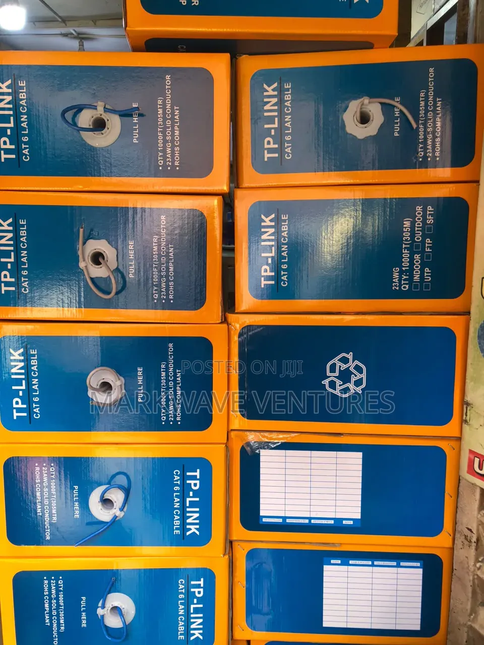 TP LINK Cat 6 Cable 305m ( Blue Colour)
