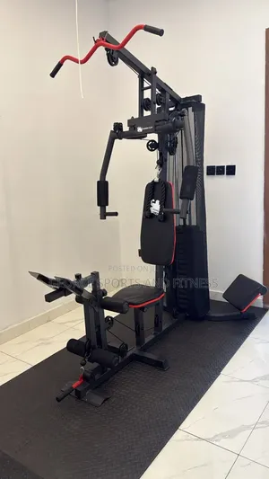 One Station Home Gym With Leg Press